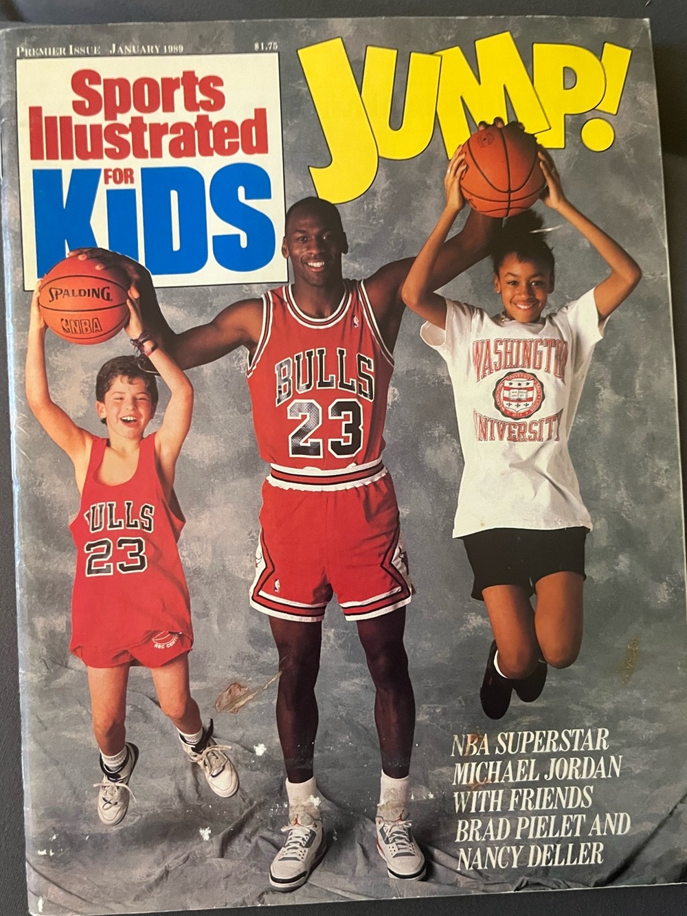 Eat 1989 Sports Illustrated for Kids with Michael Jordan on cover